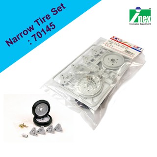 INEX 70145 Tamiya Narrow Tire Set (58mm DIA) ล้อยางสปอร์ตแบบแคบ 58 ม.ม./ทามิย่า/diyrobot