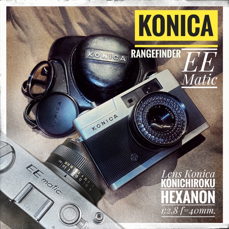 Konica EE Matic Rangefinder กล้องฟิล์มคุณภาพ