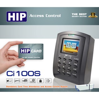 HIP Ci 100S (ID Card) • Stanalone Card Access Control System • 50,000 ID Card, 50,000 Password