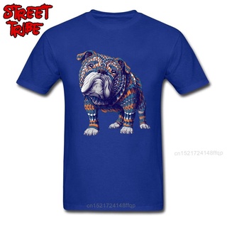 เสื้อยืดพิมพ์ลายเสื้อยืดขายดี เสื้อยืดลําลอง แขนสั้น พิมพ์ลาย Pitbull Dog ภาษาอังกฤษ สไตล์คลาสสิก สําหรับผู้ชาย KNmbja91