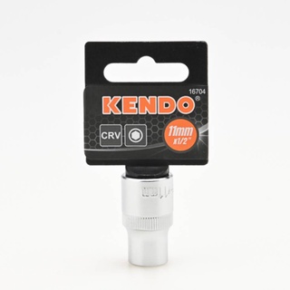 KENDO 16704 ลูกบ๊อกซ์ รู 1/2"-6P-11mm.