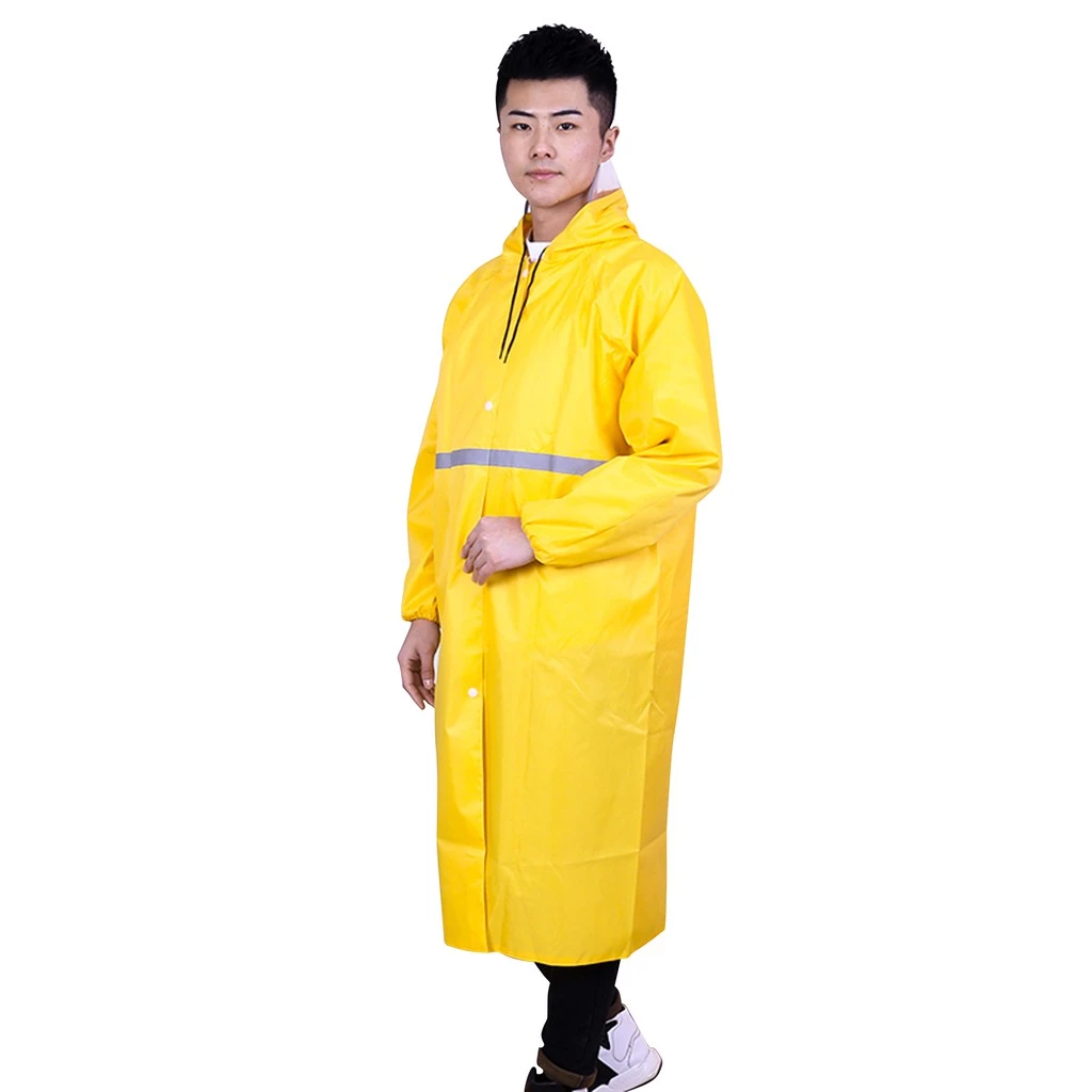 ชุดเสื้อโค้ทกันฝนมีแถบสะท้อนแสงแบบมีหมวก thumbnail 5