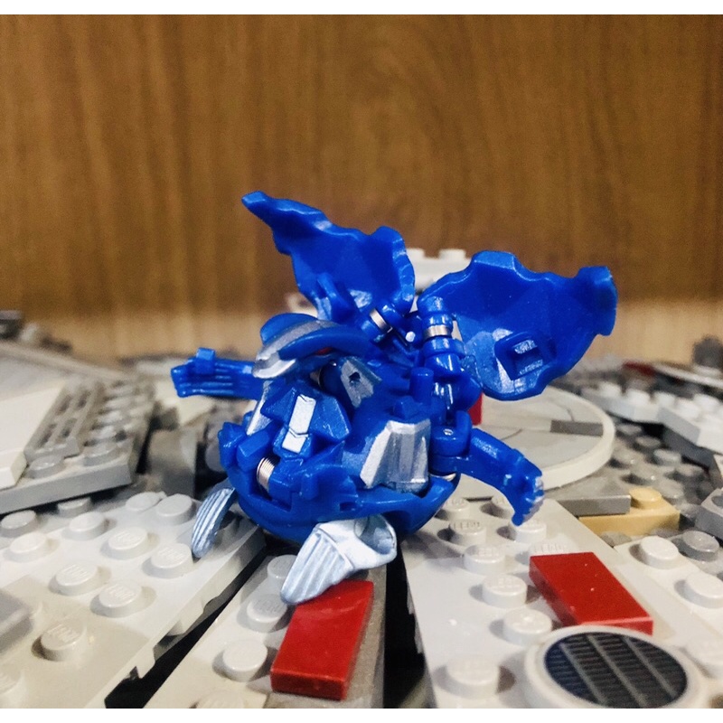 Bakugan Rubanoid Blue Aquos Gundalian Invaders DNA 770G Rare #บาคุกัน
