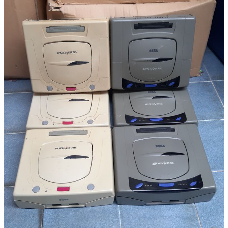 เครื่องเกม Sega Saturn ปกติ ,ไม่อ่าน และ อะไหล่ เฉพาะตัวเครื่องเท่านั้น SegaSaturn เซก้า แซทเทิร์น