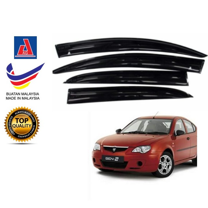 Proton Gen2 Gen 2 Hatchback AG กระบังหน้าประตู (กว้าง 7 ซม.)