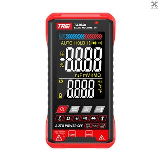 [toolhelper] Tasi TA804B มัลติมิเตอร์ดิจิทัล ทดสอบอัตโนมัติ RMS อัจฉริยะ บางพิเศษ OHM NCV