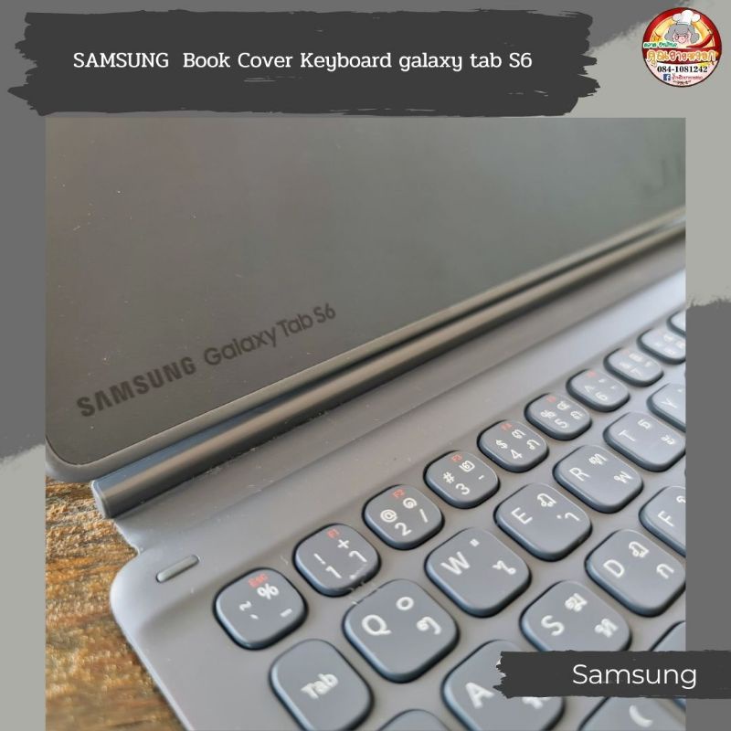 SAMSUNG​ Book​ Cover​ Keyboard​ galaxy​ tab​ s6​  แท้​มือสอง​♥️แจกโค้ด​ส่วนลด​ 399 บาท​กดเลย​♥️