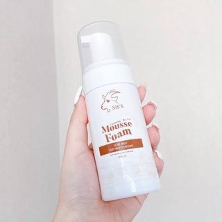 SISS CLEANSING MOUSSE FOAM มูสโฟมนมเเพะ เเบรนด์ซิสส์