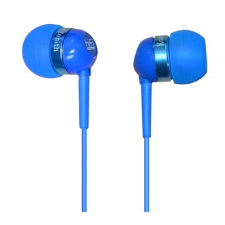 หูฟัง แฟชั่น In-ear รุ่น R1 - สีฟ้าขาว