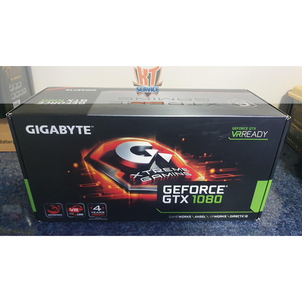 💥 Gigabyte GeForce® GTX 1080 Xtreme Gaming WATERFORCE  **แรงกว่า RTX2060 แต่ถูกกว่ามาก** พร้อมคลิปทด