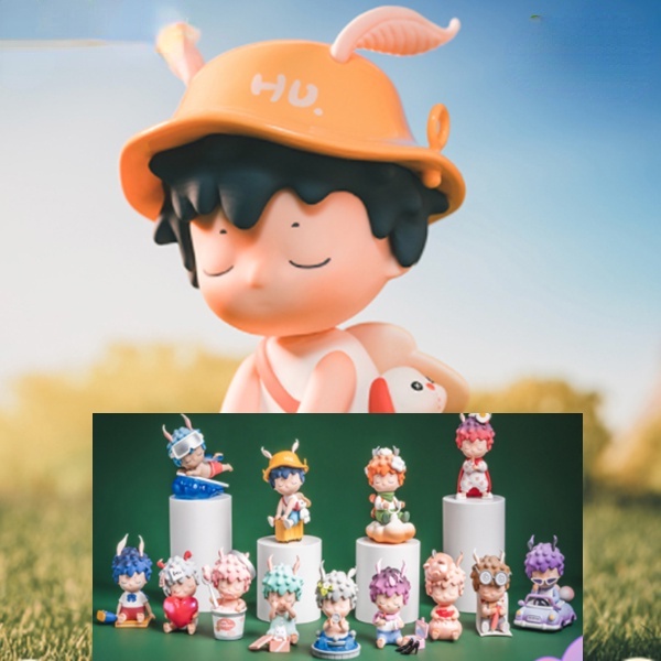 ★Hgtoys★[Optional] [ ] ตุ๊กตา Huhu's Wish Series Mystery Box ของเล่นสําหรับเด็ก
