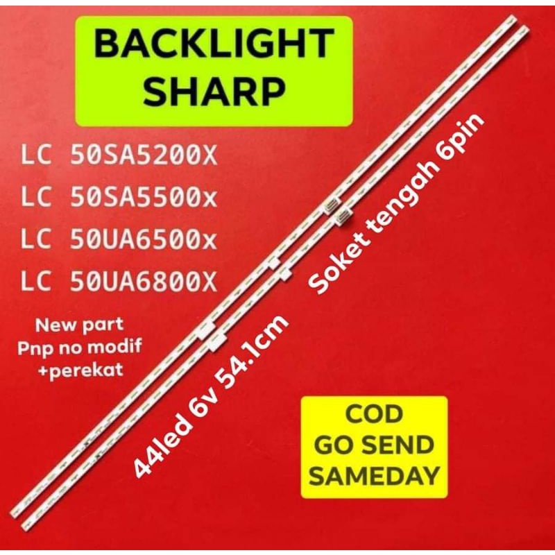 SHARP 50 LC 50SA5200X 50SA5500X 50SA5500X 50U6500X 50U6800X 50UA6800 50UA6500 50SA5500 50SA5200