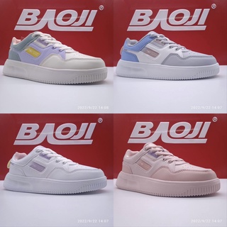 [มาใหม่ สีสวย งานดี สุดปัง] Baoji บาโอจิ แท้100% รองเท้าผ้าใบผู้หญิง bjw888