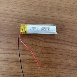 แบตเตอรี่3.7V500mah(801350ก้อนเล็กหนา）