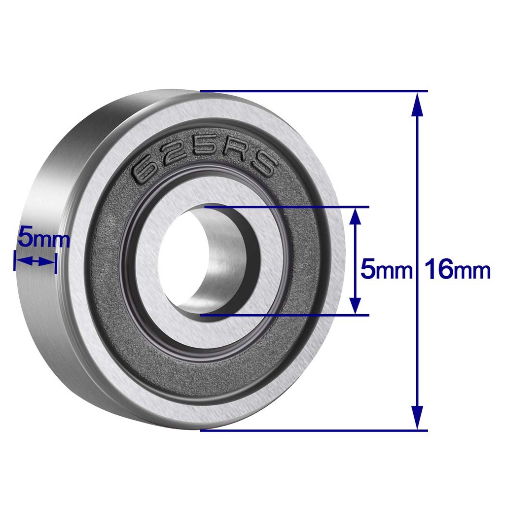 KNB Bearing 625 RS บรรจุ 10 ชิ้น เบอร์ 1
