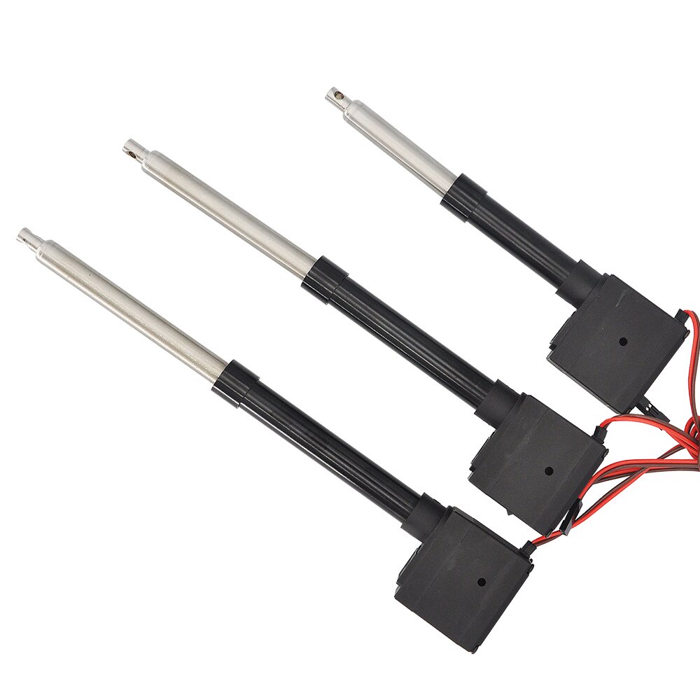 กระบอกสูบไฟฟ้า พร้อมเซอร์โว สําหรับรถขุดบังคับ HUINA 592 1592 3 ชิ้น