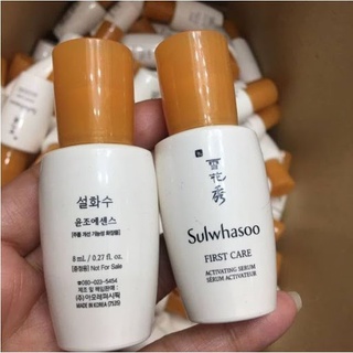 8ml หมดอายุ01/06/2024 ของแท้ 8ml. ล็อตใหม่ พร้อมส่ง Sulwhasoo First Care Activating Serum EX ขนาด 8ml. เฟิร์สแคร์ เซรั่ม