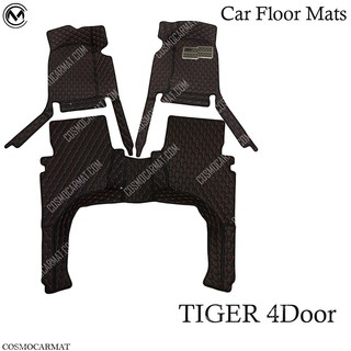 พรมรถตรงรุ่น Tiger ไทเกอร์ D4D 4ประตู ปี2000 พรมรถยนต์ 6D สำหรับ TOYOTA - TIGER 4ประตู ปี2000 เข้ารูป