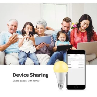 Tuya WiFi Smart Light Bulb RGB+CCT E27 9W 13W Dimmble หลอดไฟอัจฉริยะ ปรับสีได้ 16 ล้านสี หรี่ไฟได้