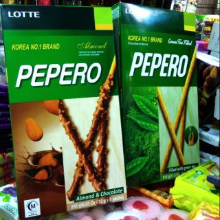 🍥🍥pepero ขนมป๊อกกี้นำเข้าจากเกาหลี🍥🍥
