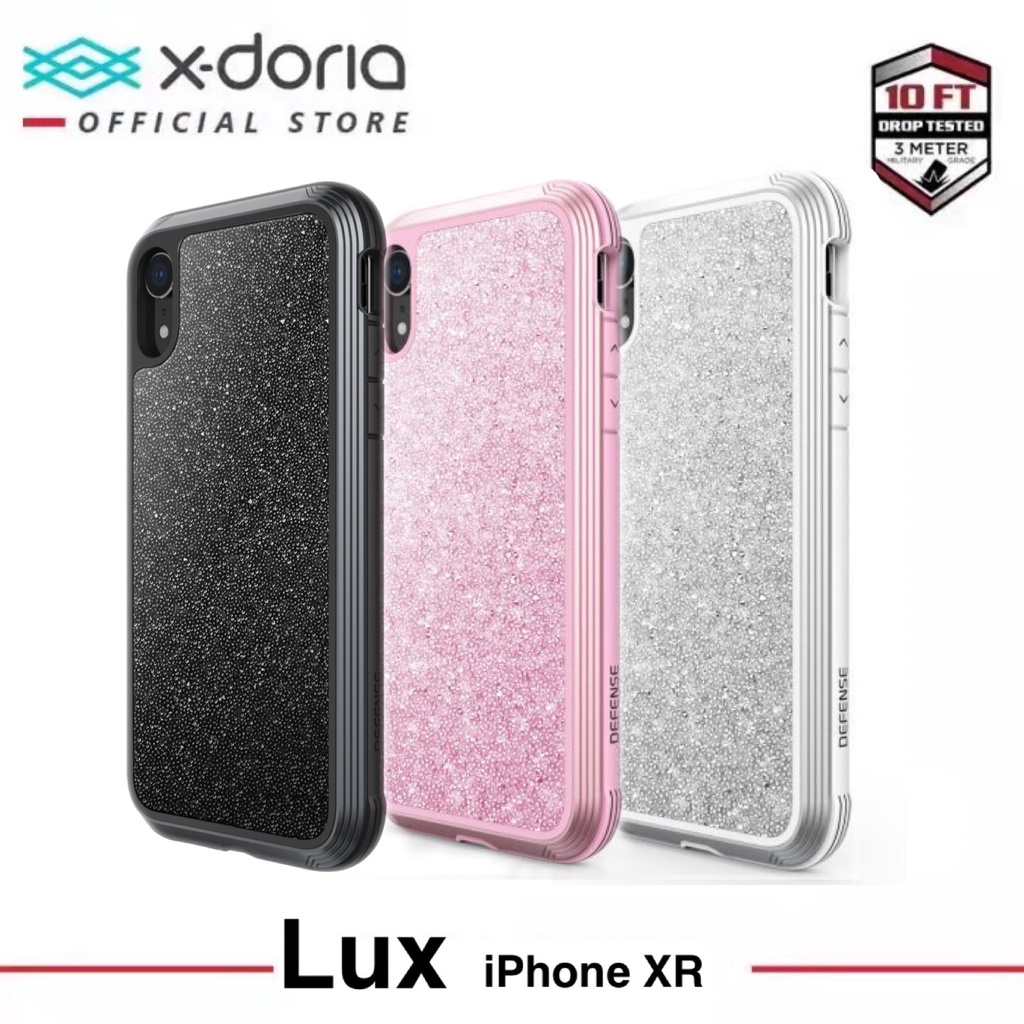 X-Doria Defense Lux Glitter iPhone XR 6.1 เคสกันกระแทก กากเพชร ของแท้100%