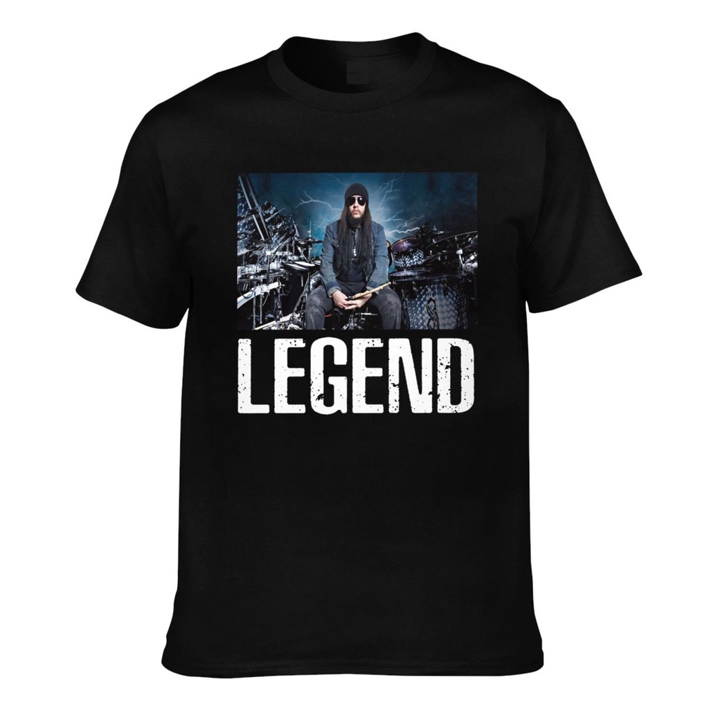 Joey Jordison Legend เสื้อยืดผ้าฝ้ายผู้ชาย