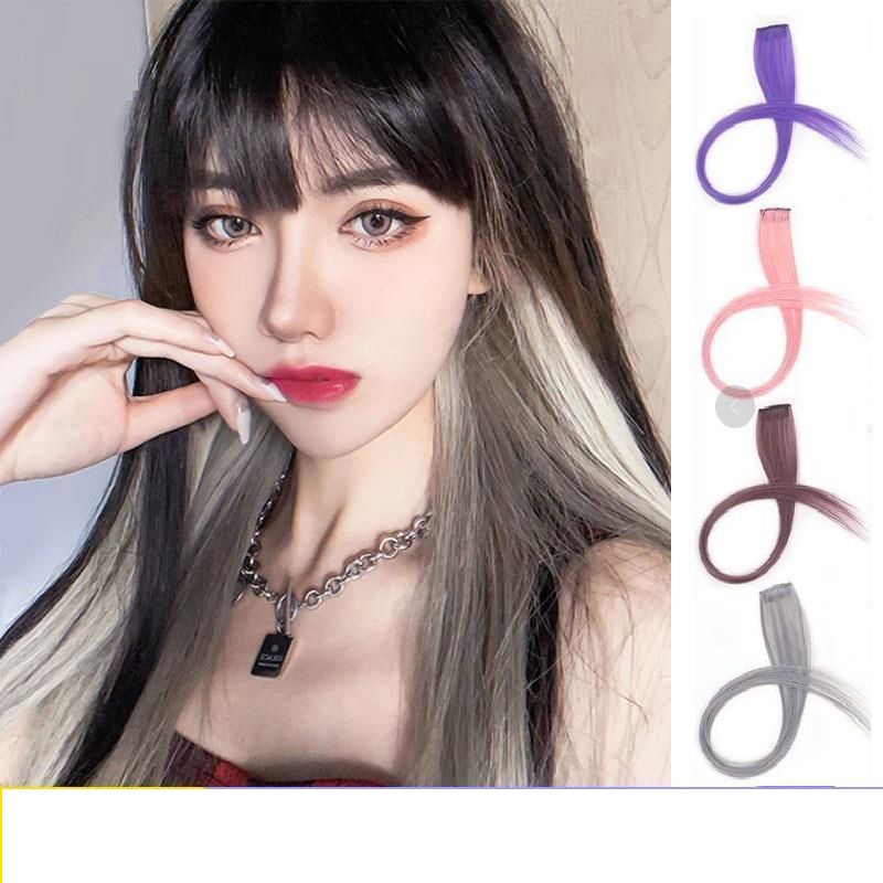 วิกผม สีพื้น แฟชั่นสําหรับผู้หญิง