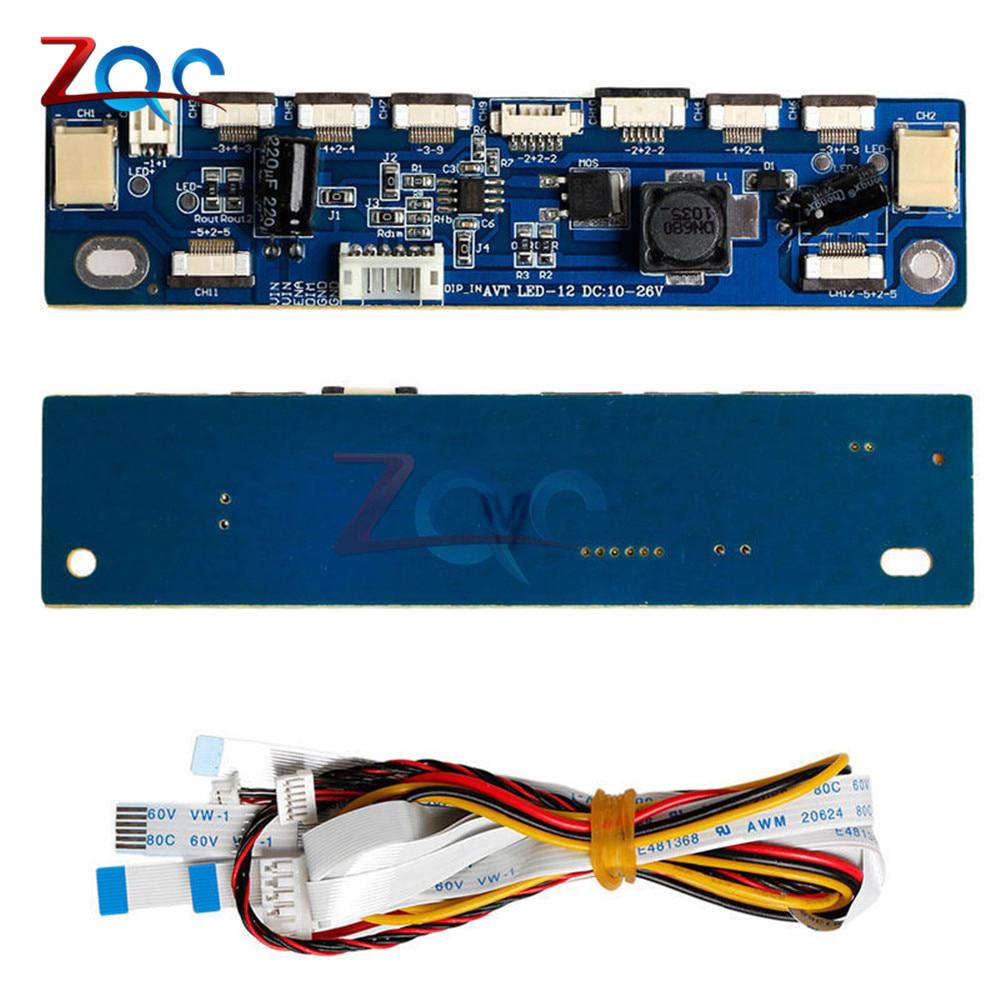 Multifunction Inverter for Backlight LED Constant Current Board Driver Board 12 connecters LED Strip Tester