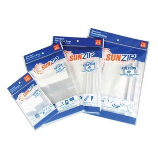 SUNZIP ถุงซิปล็อคอเนกประสงค์ มีหลายขนาดให้เลือก