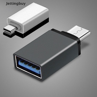 [Jettingbuy] อะแดปเตอร์แปลง Type C เป็น USB-A 3.0 ตัวเมีย OTG USB C 3.1 สําหรับ Mac Nexus 5X 6P ใหม่