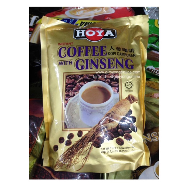 กาแฟโสม Hoya Coffee with Ginseng
