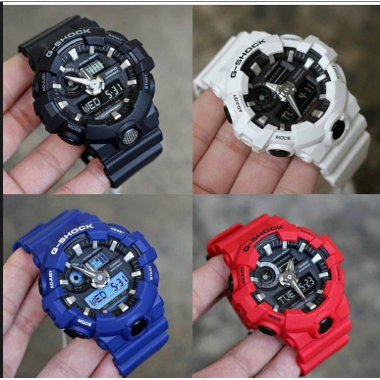แท้ CMG 100 % GA-700 G-Shock Standard ANA-DIGI GA-700-1B ,GA-700-2A, GA-700-4A,GA-700-7A ประกัน Cmg 1 ปี(1.GA-700-1B ดำ) - รูปที่ 6