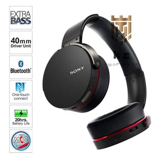 ๑○❐Sony mdrxb 950 BT / B Extra Bass หูฟังบลูทูธ