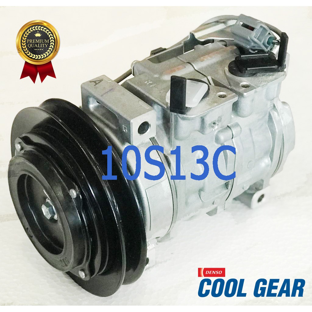 คอมเพรสเซอร์ ฮีโน่ เมก้า 6 ล้อ 10S13C 24V. Denso แท้ 100% Compressor ...