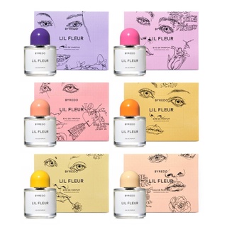 น้ำหอมByredo Lil Fleur Coloured Cap Limited Editions 2020 #yellow#pink Sapce rage Open sky La tulipe new in box100ml