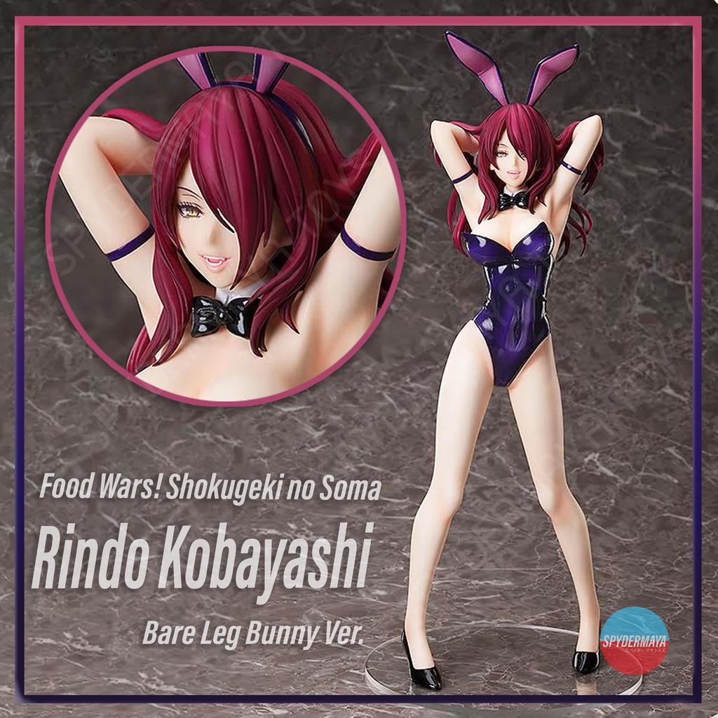 [Pre-Order] ฟิกเกอร์ Rindo Kobayashi: Bare Leg Bunny Ver. -  Food Wars! Shokugeki no Soma - FREEing