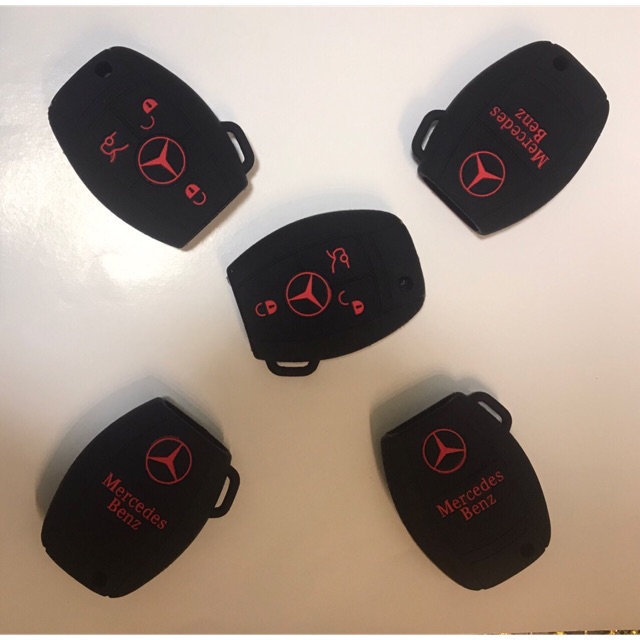 ปลอกกุญแจซิลิโคน Mercedes Benz