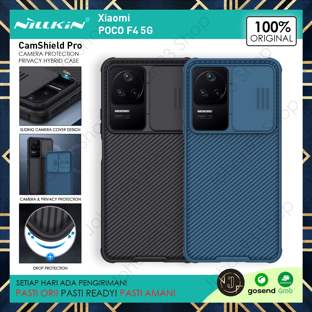 Xiaomi POCO F4 5G / K40S NILLKIN CamShield Pro Camera Cover Casing
