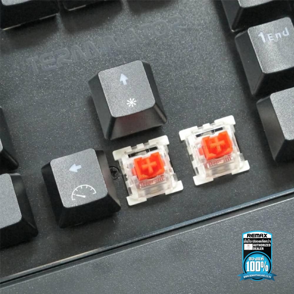 คีย์บอร์ดเกมส์มิ้ง Keyboard Gaming X30 Red Switches(TERMINATOR) NUBWO ...