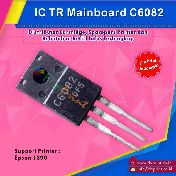 IC TR C6082, ทรานซิสเตอร์ C6082, บอร์ด Epson 1390 ตายสนิท