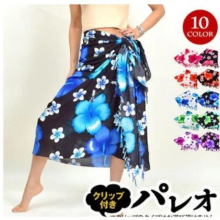 ผ้าคลุมไหล่ผ้าชายหาดสีไม่ตกผืนใหญ่ขนาด1.10*1.60ม.พร้อมส่งทันที