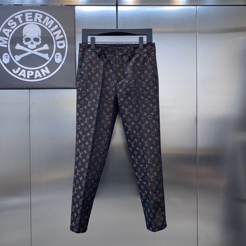 Suit Pants 1750 บาท กางเกง LOUIS VUITTON [NEW] PREMIUM ลายใหม่ [Limited Edition] Men Clothes