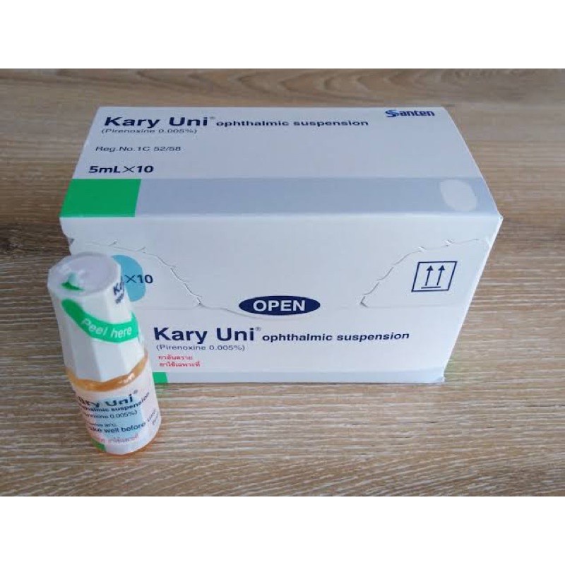 ✻มีของพร้อมส่ง ของแท้ Kary Uni 0.005% สำหรับหยอดตาป้องกันความเสื่อมเลนส์ตาหรือชะลอต้อกระจก (หมาแมวใช้ได้)
