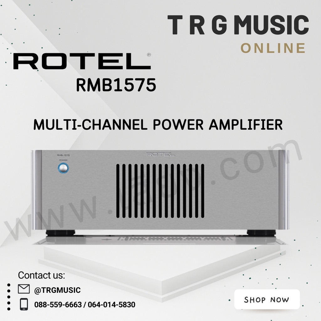 ROTEL RMB1575 MUL TI-CHANNEL POWER AMPLIFIER (สินค้าใหม่แกะกล่อง รับประกันศูนย์ไทย)