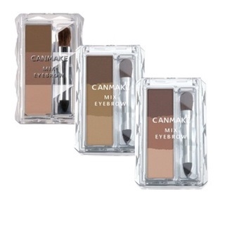 พาเลทเขียนคิ้วแบบฝุ่น Canmake mix eyebrow