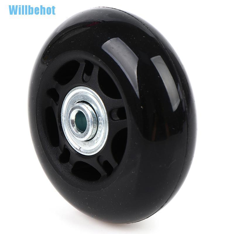 (Willbehot) อะไหล่ซ่อมแซมล้อกระเป๋าเดินทาง 68 มม. 2 ชุด