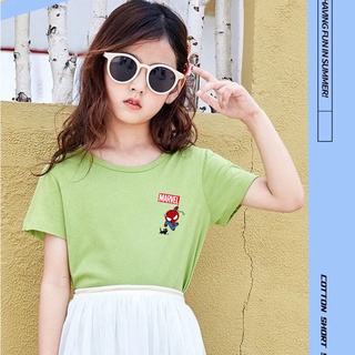 K-2244-SHORT /SET3สี เสื้อยืดแขนสั้นเด็กสไตส์เกาหลี สกรีนลายการ์ตูนน่ารักใส่ได้ทั้ง ญ/ช ผ้าโพลีเอสเตอร์ ใส่สบาย*ปลีก-ส่ง