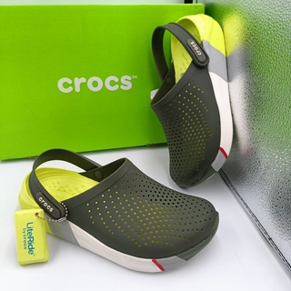 รองเท้าแตะ Crocs LiteRide Clog เบอร์ 36 ถึง 46  ใส่ได้ทั้งผู้หญิงและผู้ชาย ใส่สบายพื้นนุ่ม