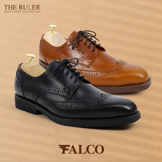 BROWN STONE FALCO WINGTIP DERBY BROGUE COLLECTION