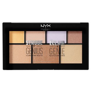 - พร้อมส่ง - NYX Strobe of Genius Illuminating Palette